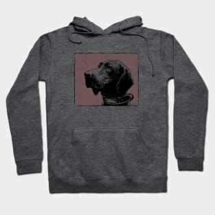 drawing of Plott hound pup Hoodie